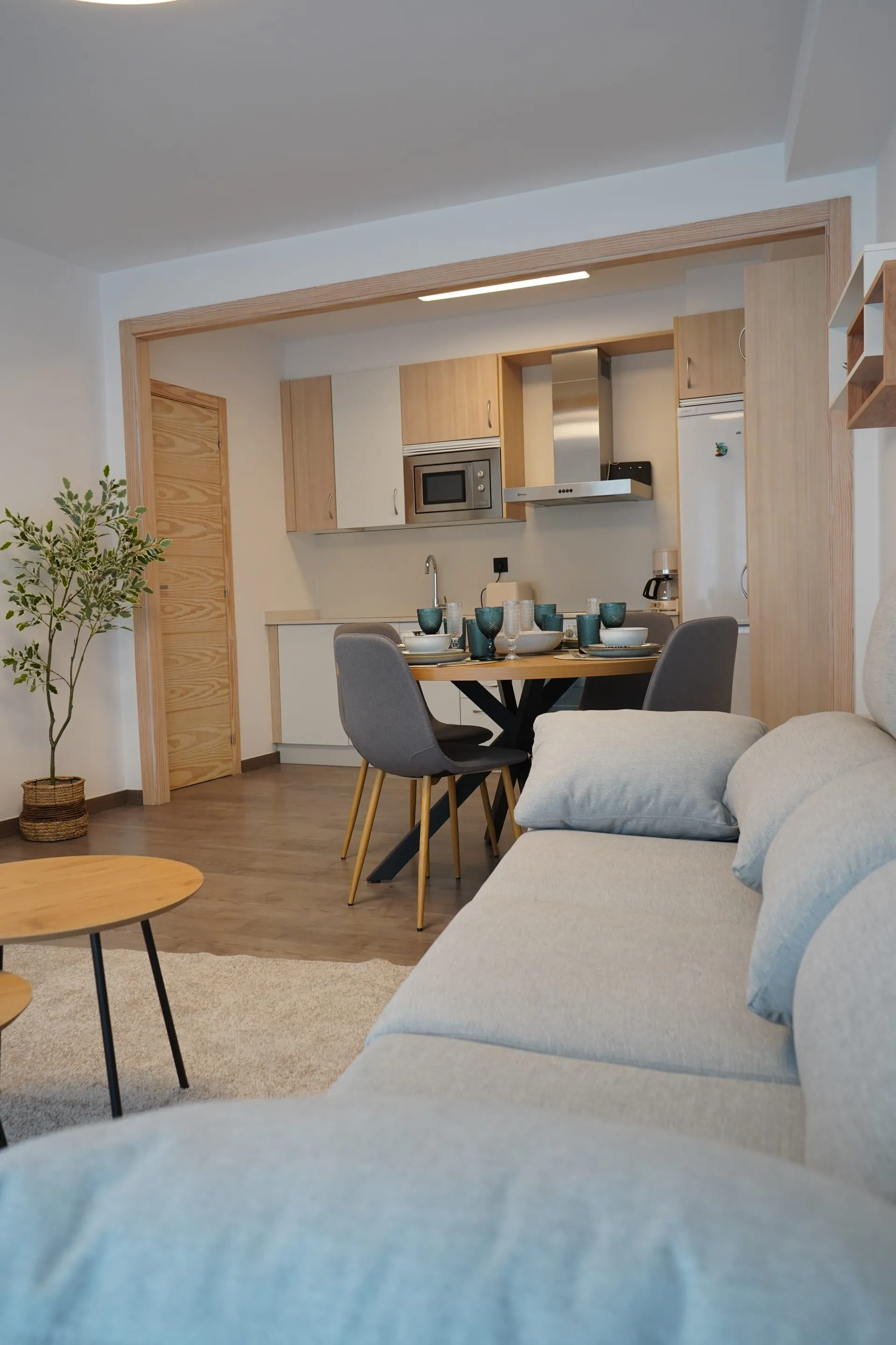 Cocina abierta al salón